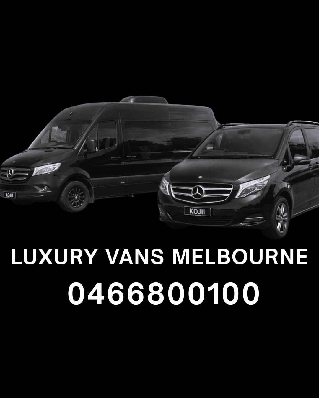 Van & Minibus Chauffeur Melbourne