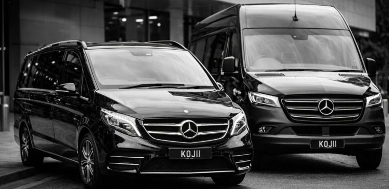 Luxury Black Van Chauffeur Services Melbourne